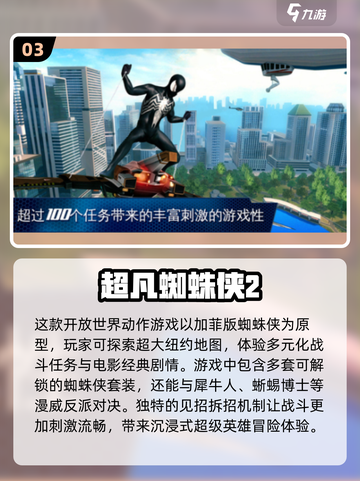 🔥女蜘蛛侠游戏下载✨经典大全2025不容错过！🎮截图4