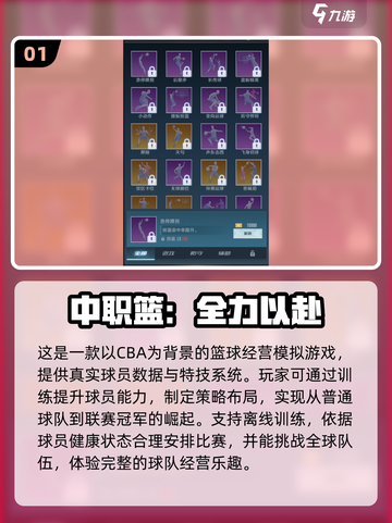 🏀2025年必玩的篮球游戏🔥下载推荐＆热门盘点！截图2