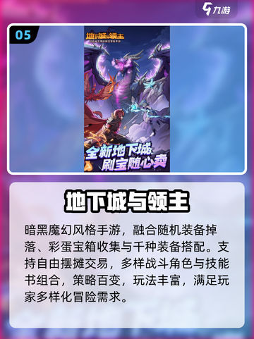 🔥2025最燃地下城手游TOP5💥截图6