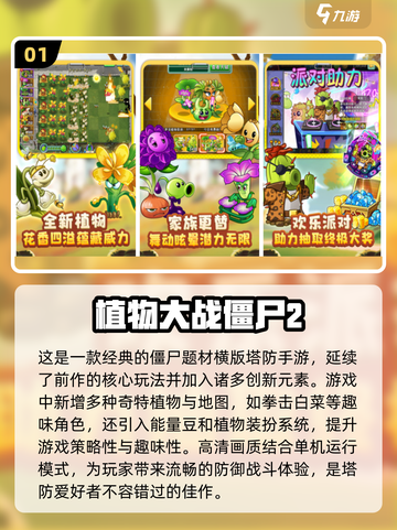 🔥童年回忆！经典打僵尸游戏合集🎉截图2