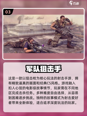 🔥2024必玩单机射击手游免费下载大全💥截图4