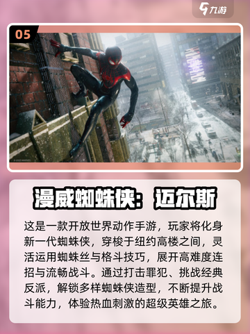 🔥2025最刺激蜘蛛侠手游大盘点🕷战斗爽到爆！截图6