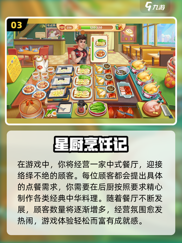 🔥2025餐厅烹饪游戏TOP榜🎮超好玩下载推荐！截图4