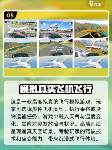 🔥2024必玩！高人气3D模拟飞机驾驶手游推荐✈截图6
