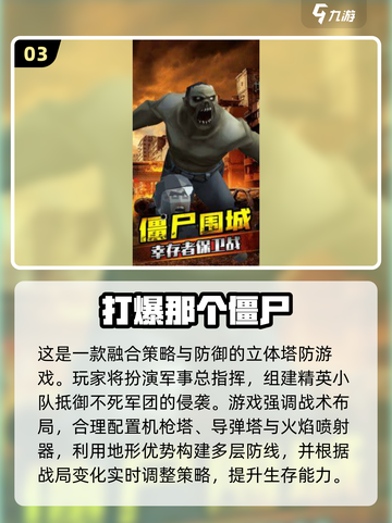 🔥2025俯视塔防游戏推荐！丧尸围城必备🎮截图4
