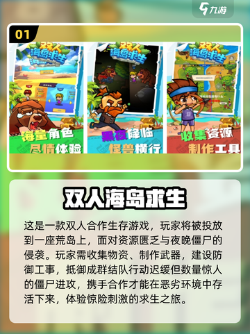 🔥2025最受欢迎打僵尸双人游戏推荐🎮截图2
