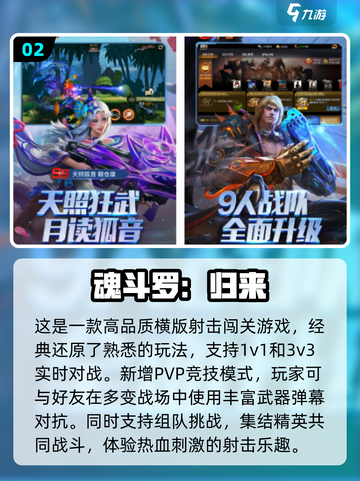 🔥2024超人气横版射击闯关游戏大全💥截图3