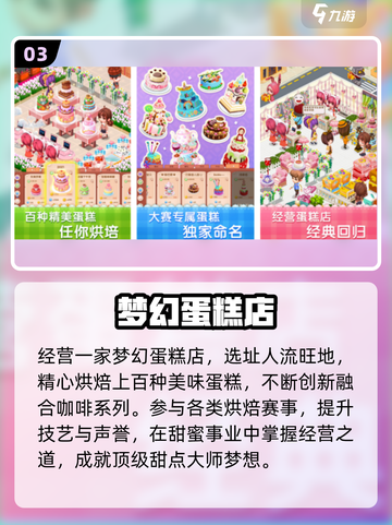 🔥2025最火咖啡蛋糕店手游TOP榜🍰截图4