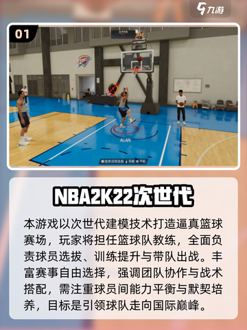 2025超好玩NBA手游推荐🔥🎮有趣NBA游戏有哪些？截图2