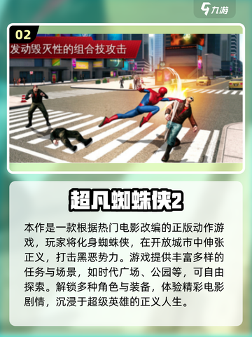 🔥2025超火蜘蛛侠手游大揭秘！🎮截图3