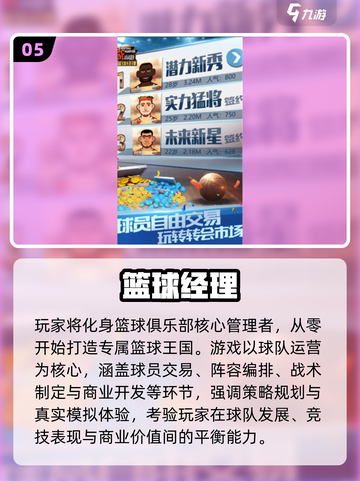 🔥2025必玩篮球手游TOP榜🏆单机5v5高人气推荐🏀截图6
