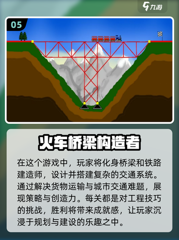 建桥游戏推荐🔥2024最有趣桥梁搭建游戏下载🔗截图6