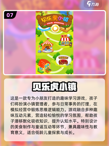 🔥4岁宝宝最爱的10款超耐玩儿童游戏清单！🎮✨截图8
