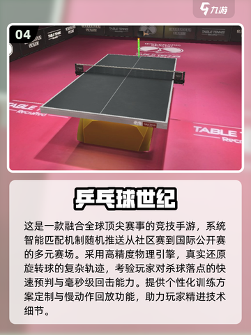 2025必玩乒乓球游戏🔥这些神作你绝对不能错过💥截图5