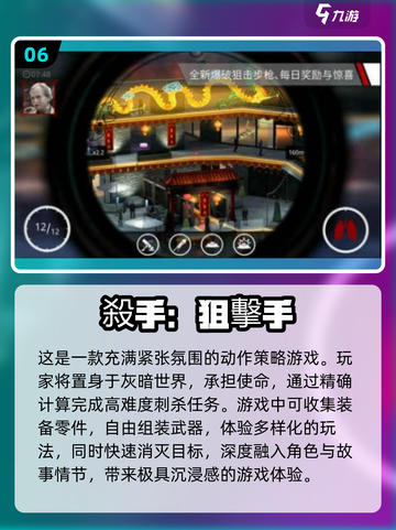 🎯十大经典狙击游戏盘点，单机玩家必玩！🔥截图7