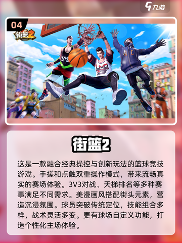 🏀2025年必玩的篮球游戏🔥下载推荐＆热门盘点！截图5