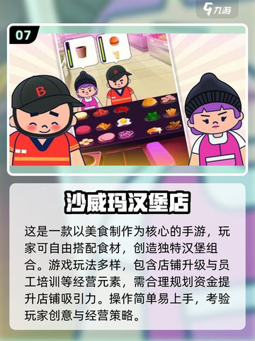 🍔2025必玩汉堡包游戏大揭秘！🔥截图8