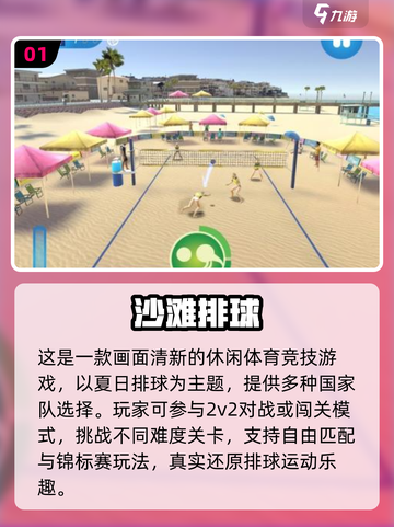 🏖2025人气沙滩排球游戏大汇总！🔥截图2