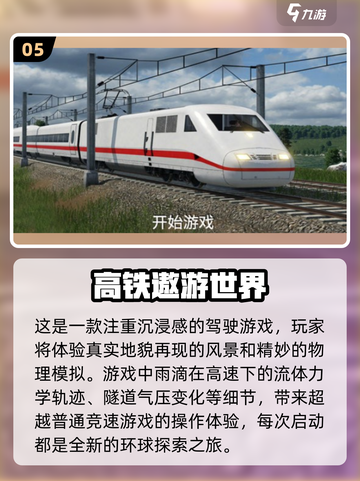 🔥2025最🔥动车模拟驾驶游戏合集🎮开车党必玩！截图6