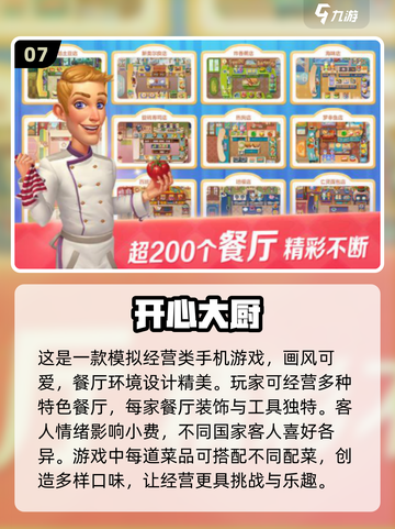 🔥2024必玩🔥做饭开餐厅小游戏合集🎉截图8
