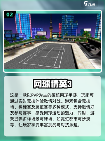 2024必玩🔥3D网球手游排行榜🎾截图3