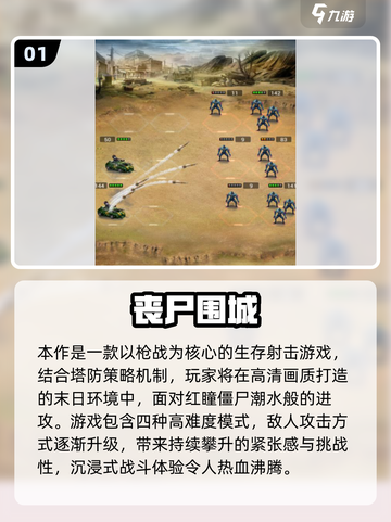 🔥2025超刺激打丧尸游戏推荐！🎮截图2
