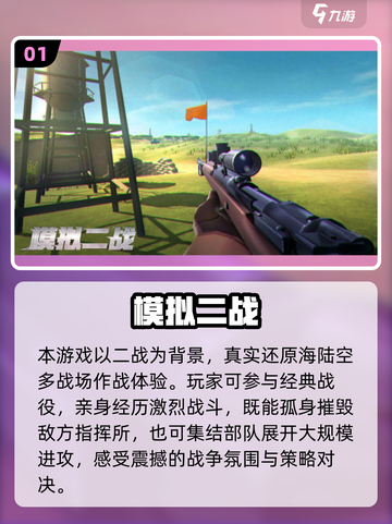 🔥2025最燃二战手游盘点！🎮重温经典战役💥截图2