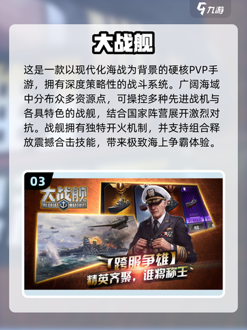 🔥2025最热现代战舰手游榜单来袭！🚢必玩TOP榜分享截图4