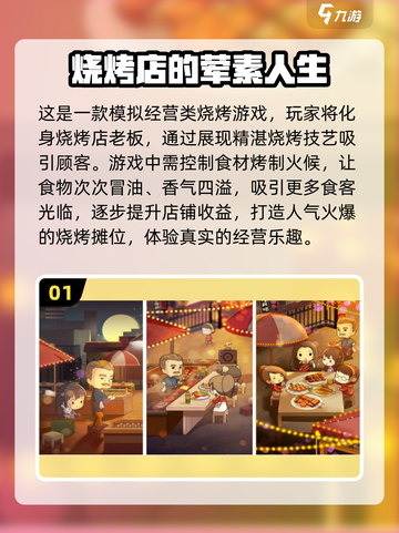🔥2024必玩烧烤手游推荐🔥让你成为烤肉大师！截图2