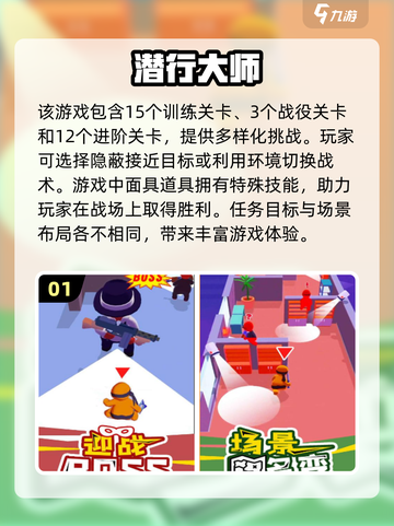 偷偷潜入，惊险刺激！🔥五大潜行手游推荐🎉截图2