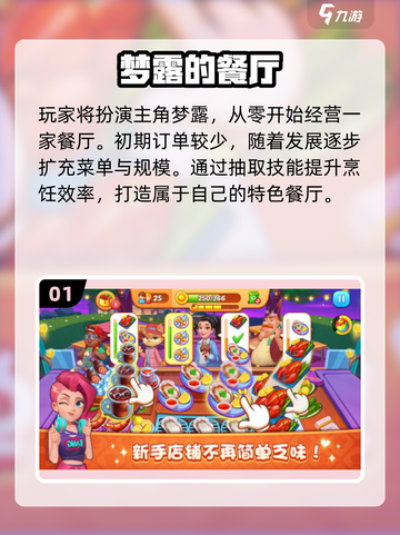🔥2025超火餐厅经营小游戏汇总！🎮💼🍳截图2
