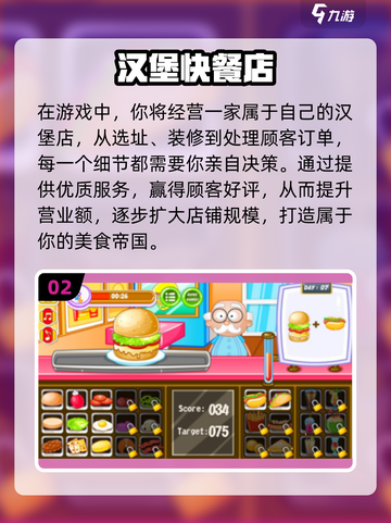🔥2025最火汉堡店经营手游榜🍔✨截图3