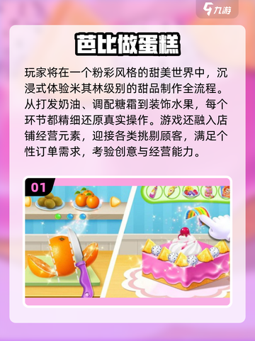 🍰爆款推荐！2025必玩蛋糕游戏合集来袭✨截图2