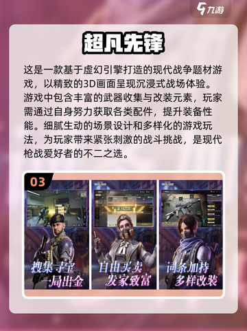 🔥2024必玩枪战游戏大盘点，刺激战场等你来战！💥截图4