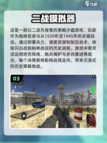 🔥2025必玩！经典二战单机手游推荐💥截图4