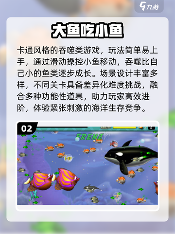 🐠2025最上头鱼吃鱼游戏Top5！截图3