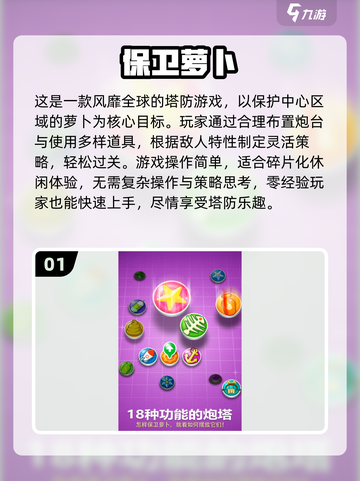 🔥2025超好玩保卫萝卜塔防游戏推荐！💥截图2