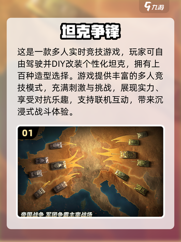 🎮2024必玩！多人坦克游戏大盘点🔥截图2