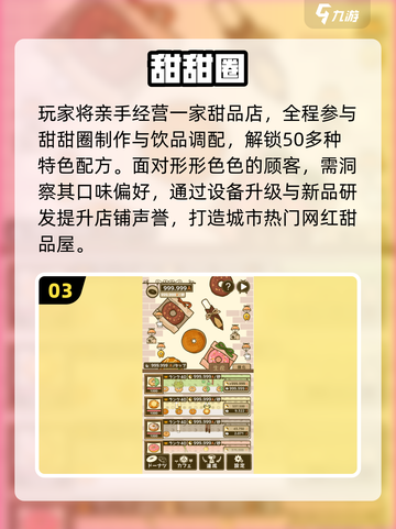 🍩2025超火甜甜圈小游戏合集！高人气推荐✨截图4