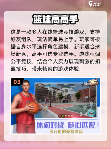 🔥2024必玩！最受欢迎的NBA手游免费推荐🏀截图4