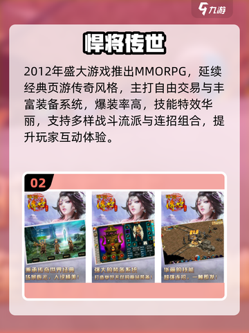 🔥2012网游TOP10榜单出炉！经典游戏必玩🔥截图3