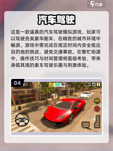 🚗2025年必玩的真实驾驶汽车游戏推荐！🔥截图5