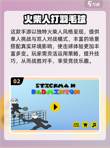 🔥2025最火羽毛球游戏大汇总！🎮💥截图3