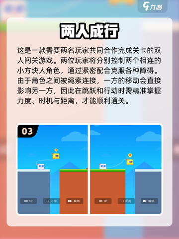 🔥手机双人闯关游戏TOP榜！🎮👫截图4