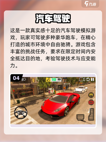 🚗真实驾驶游戏推荐！2025必玩高拟真赛车🎮截图5