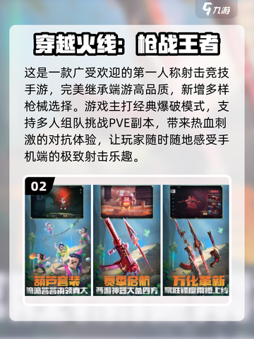 🔥2025高人气PVE射击手游TOP榜💥🎮截图3