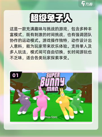 🐰2024超好玩兔子游戏推荐，萌翻天！🔥截图2