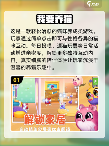 🐾超治愈！2025必玩猫咪照顾游戏大合集✨截图2