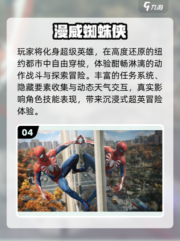 🕷2025必玩蜘蛛侠手游TOP5！截图5