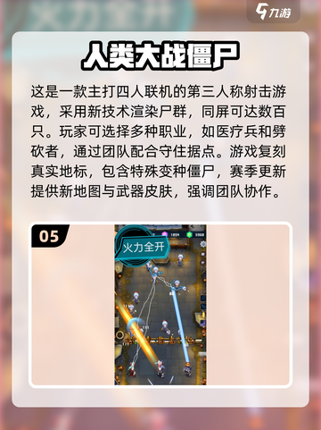 🔥2025必玩！超经典射击打僵尸手游推荐ombie💥截图6